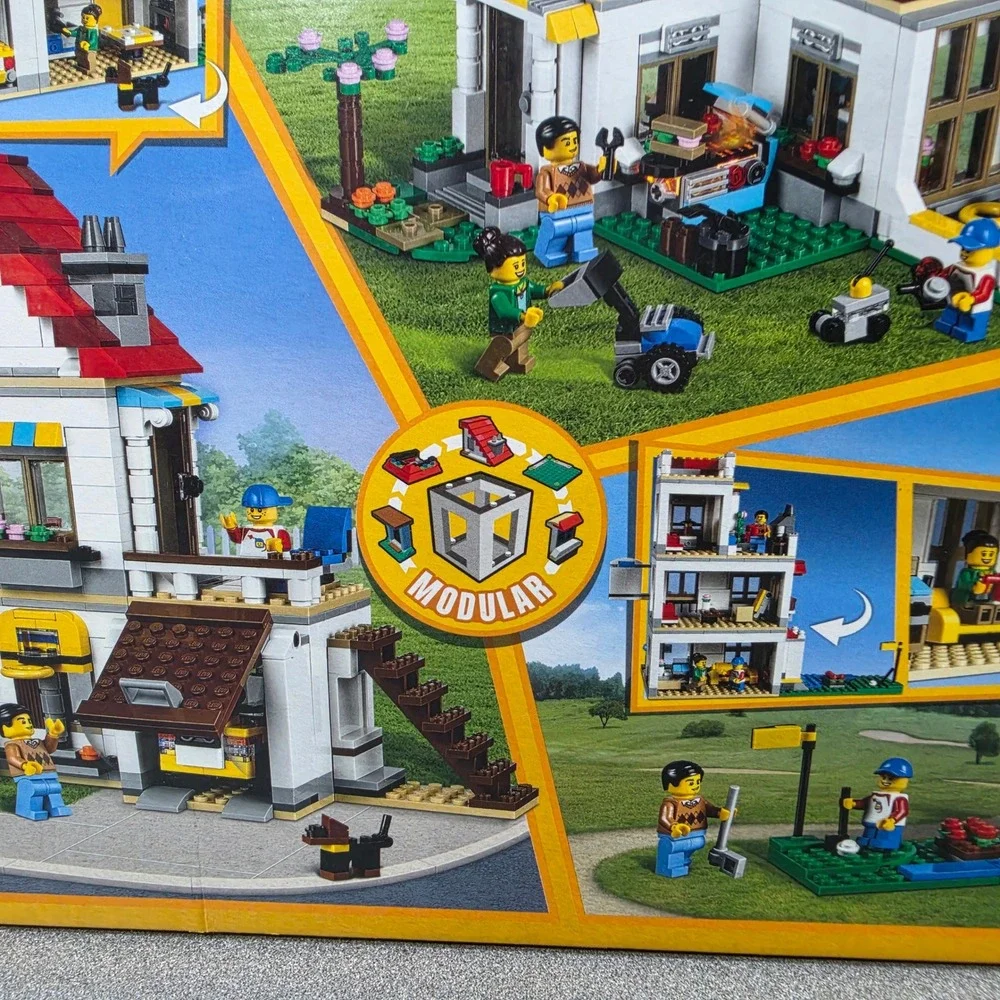 LEGO Creator Modular Family Villa 31069 3-in-1 Set New NIB Retired